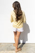 Need You Now Blouse - Pale Banana