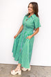 How Far Does Goodbye Dress - Green