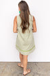Don't Blame Me Dress - Matcha