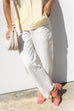 Sleepless In A Hotel Room Jeans - Ivory