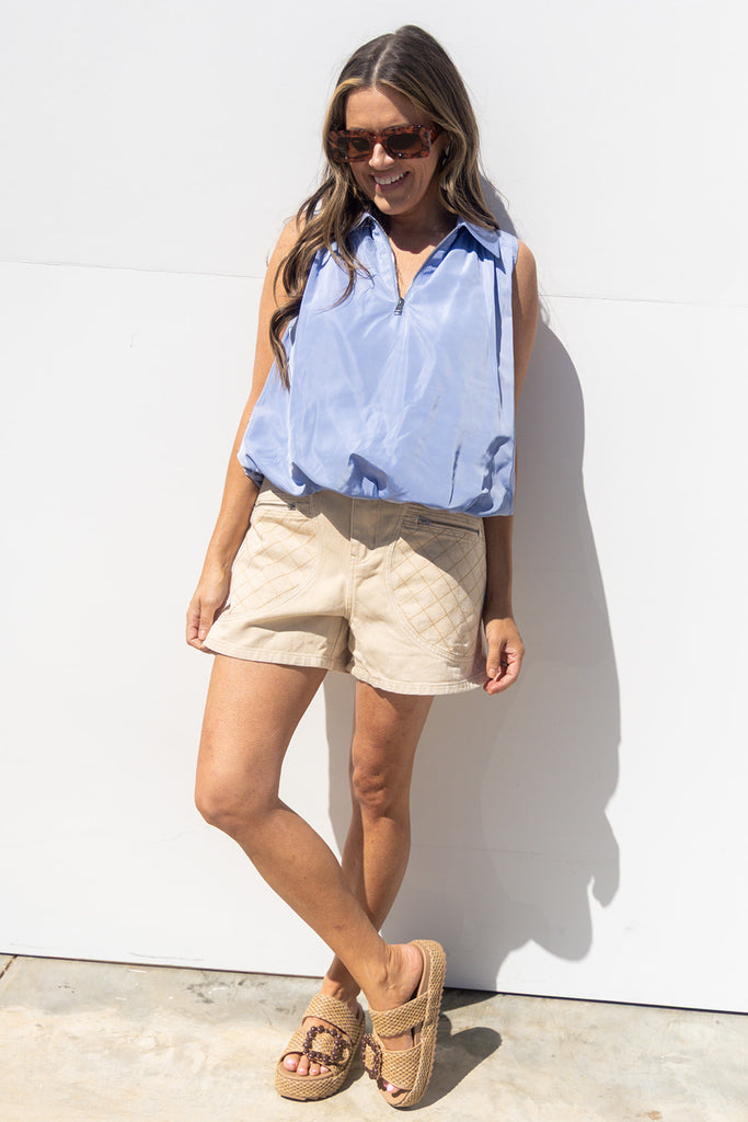 Rolling In The Deep Top - Blue