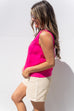 Reap What You Sow Blouse - Hot Pink