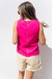 Reap What You Sow Blouse - Hot Pink