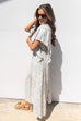 Send My Love Dress - Aqua Mix
