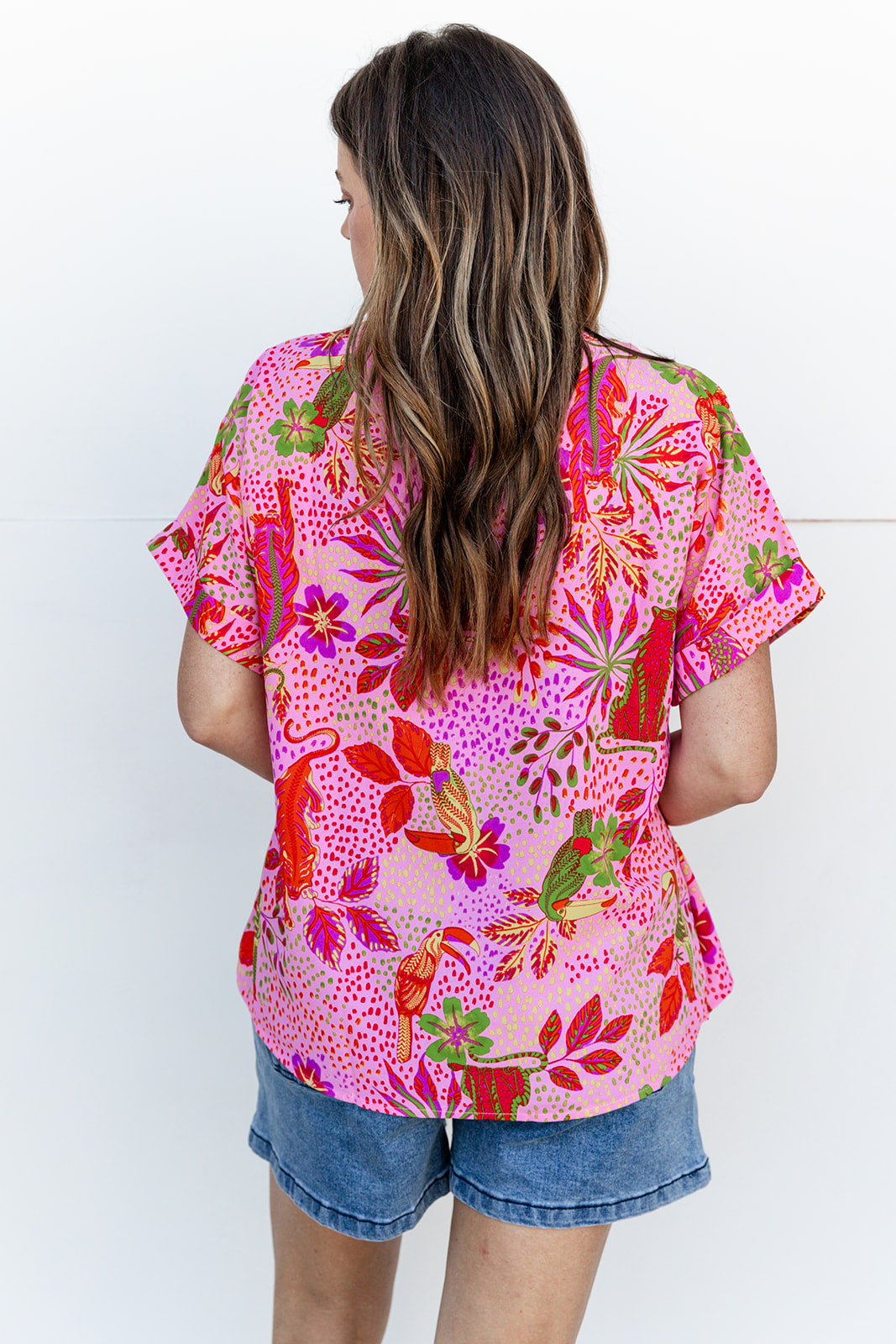 Weekend Warrior Blouse - Pink