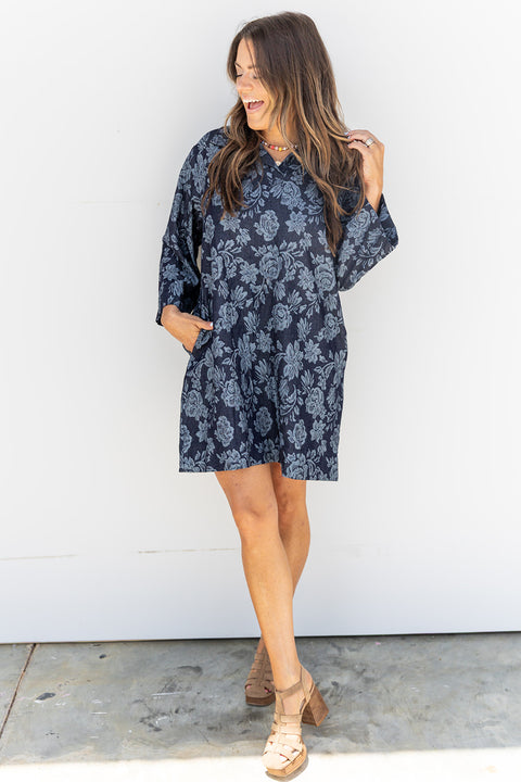 Wildflower Jean Dress