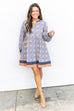 Terrific Timing Dress - Blue