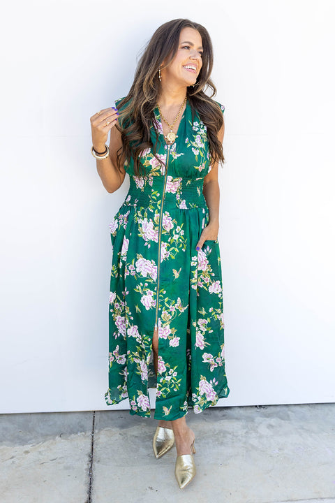Secret Meadow Midi Dress