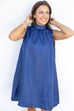 Satin Soirée Dress