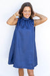 Satin Soirée Dress
