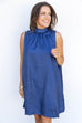 Satin Soirée Dress