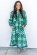 Marlow Midi Dress- Green