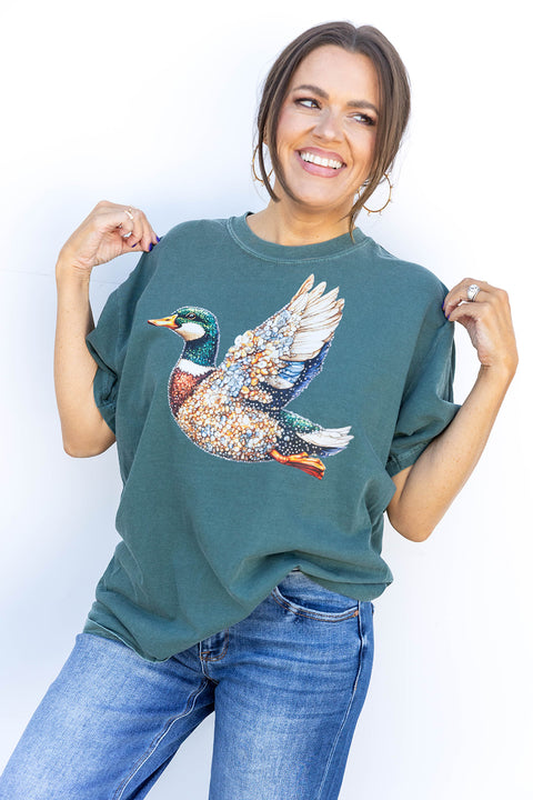 Bedazzled Duck Tshirt