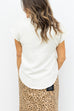 Soft as Suede Blouse - Cream