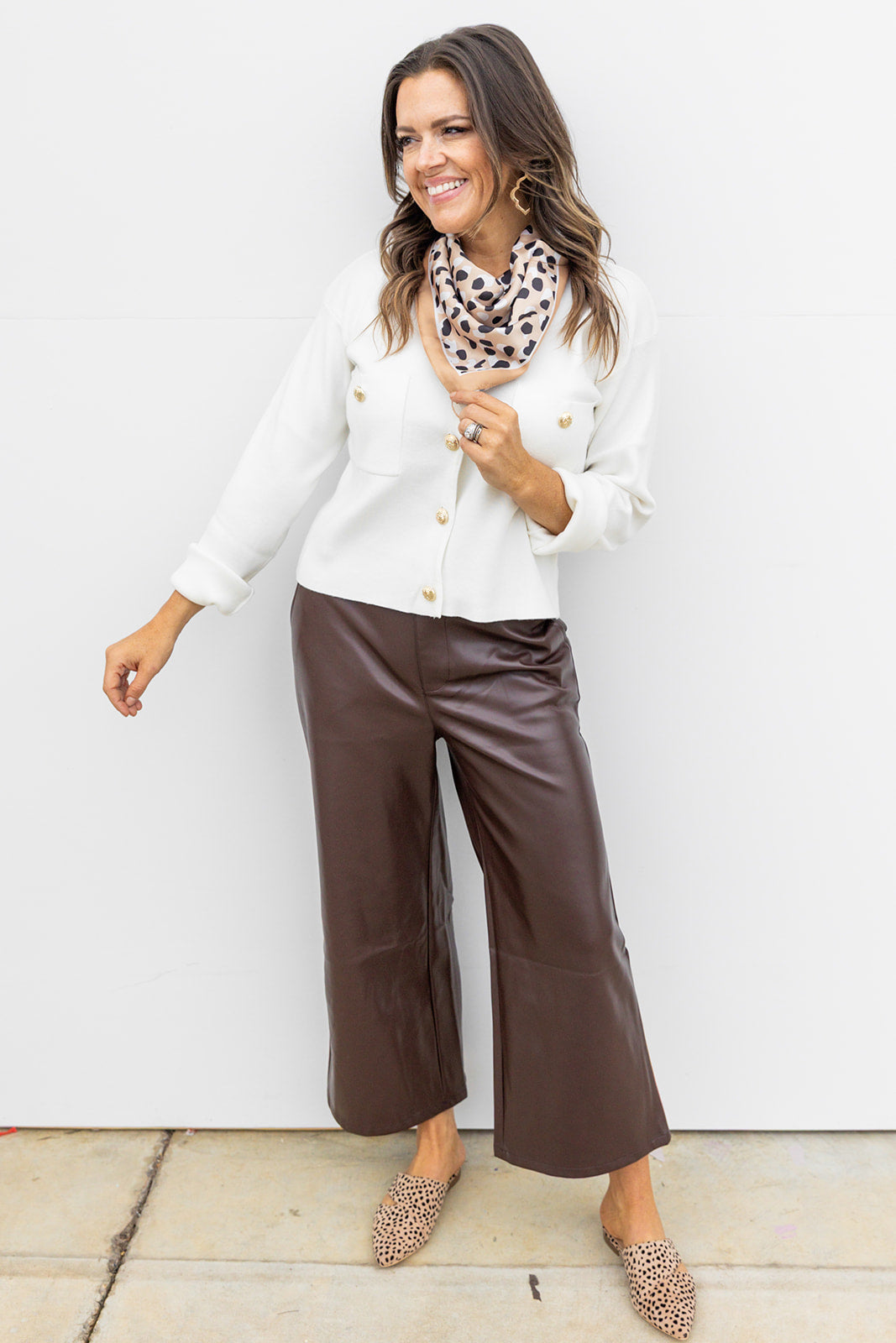 Cappucino Breeze Culottes- Brown
