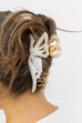Toile Bow Clip