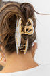 Toile Bow Clip