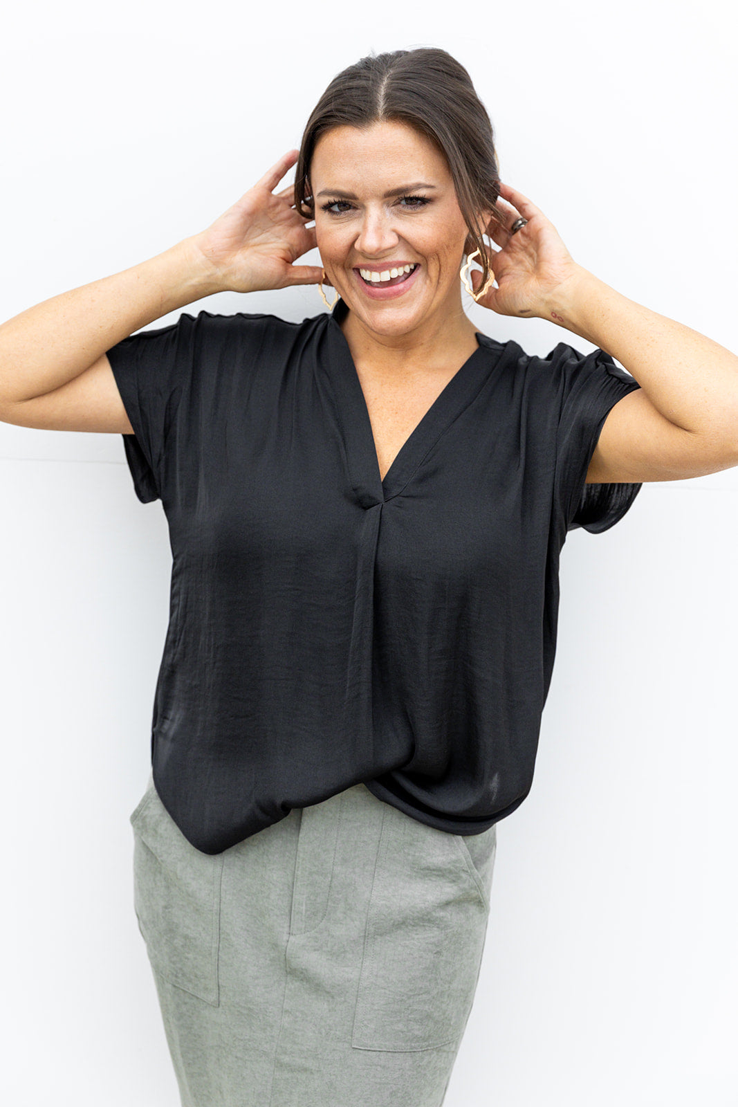 Midnight Muse Vneck Top