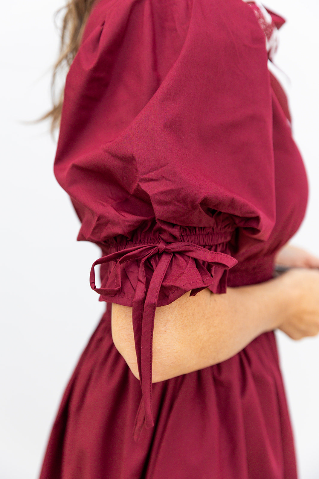 Chasing A Win Dress - Maroon