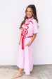 Little More Summertime Midi Dress - Baby Pink