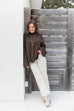 Mocha Made Me Sweater - Brown