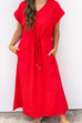 I Miss Me More Dress - Red