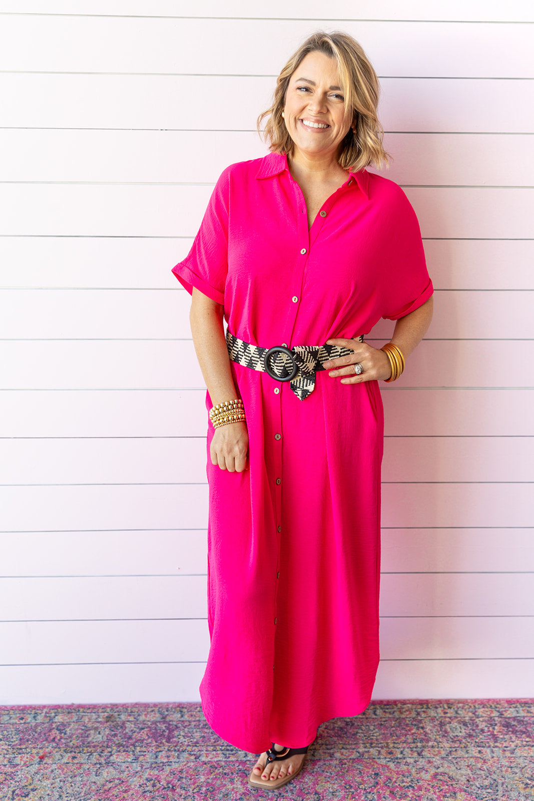 Madly In Love Maxi - Neon Pink