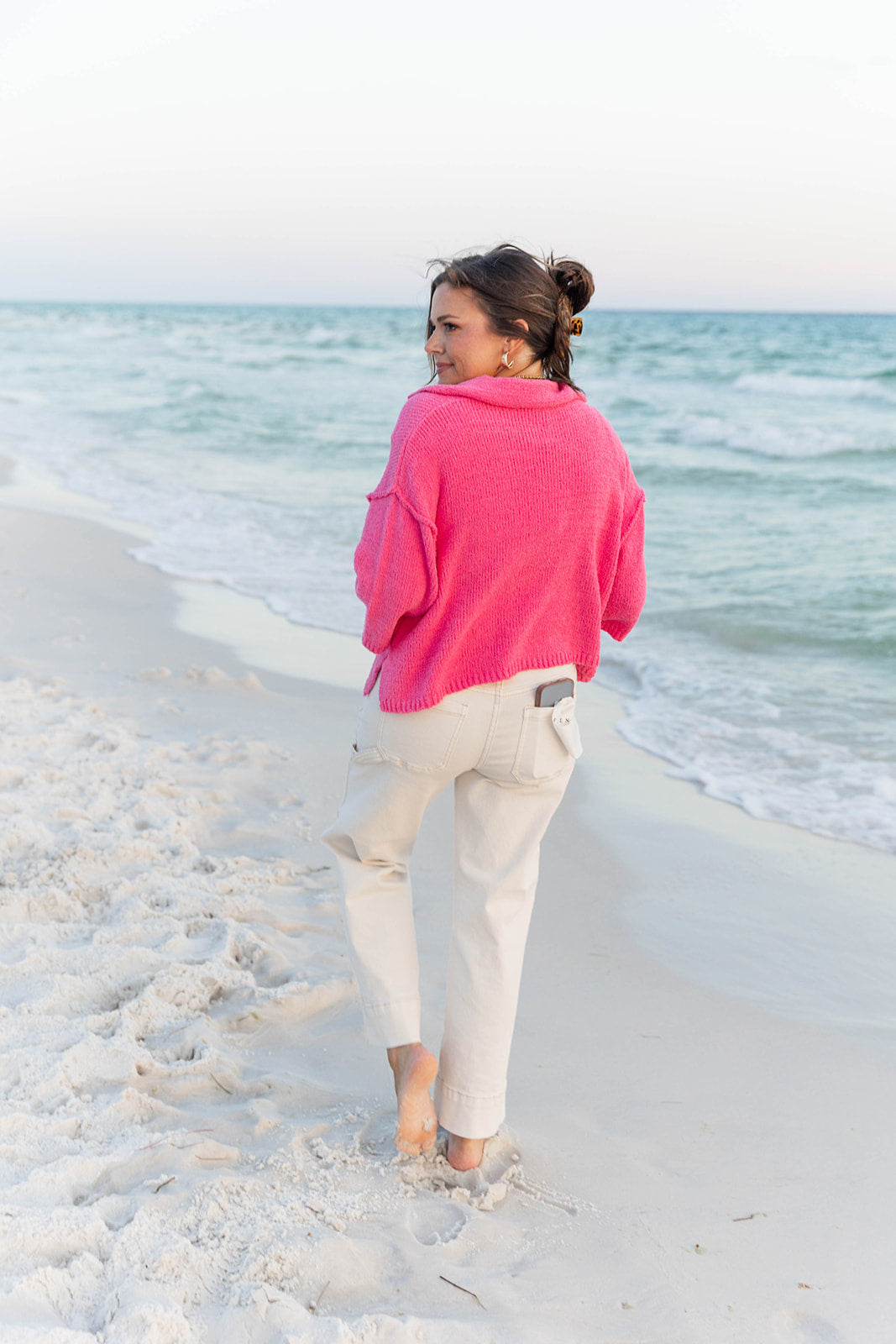 Top Knotch Sweater - Pink Pre-Order