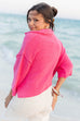 Top Knotch Sweater - Pink
