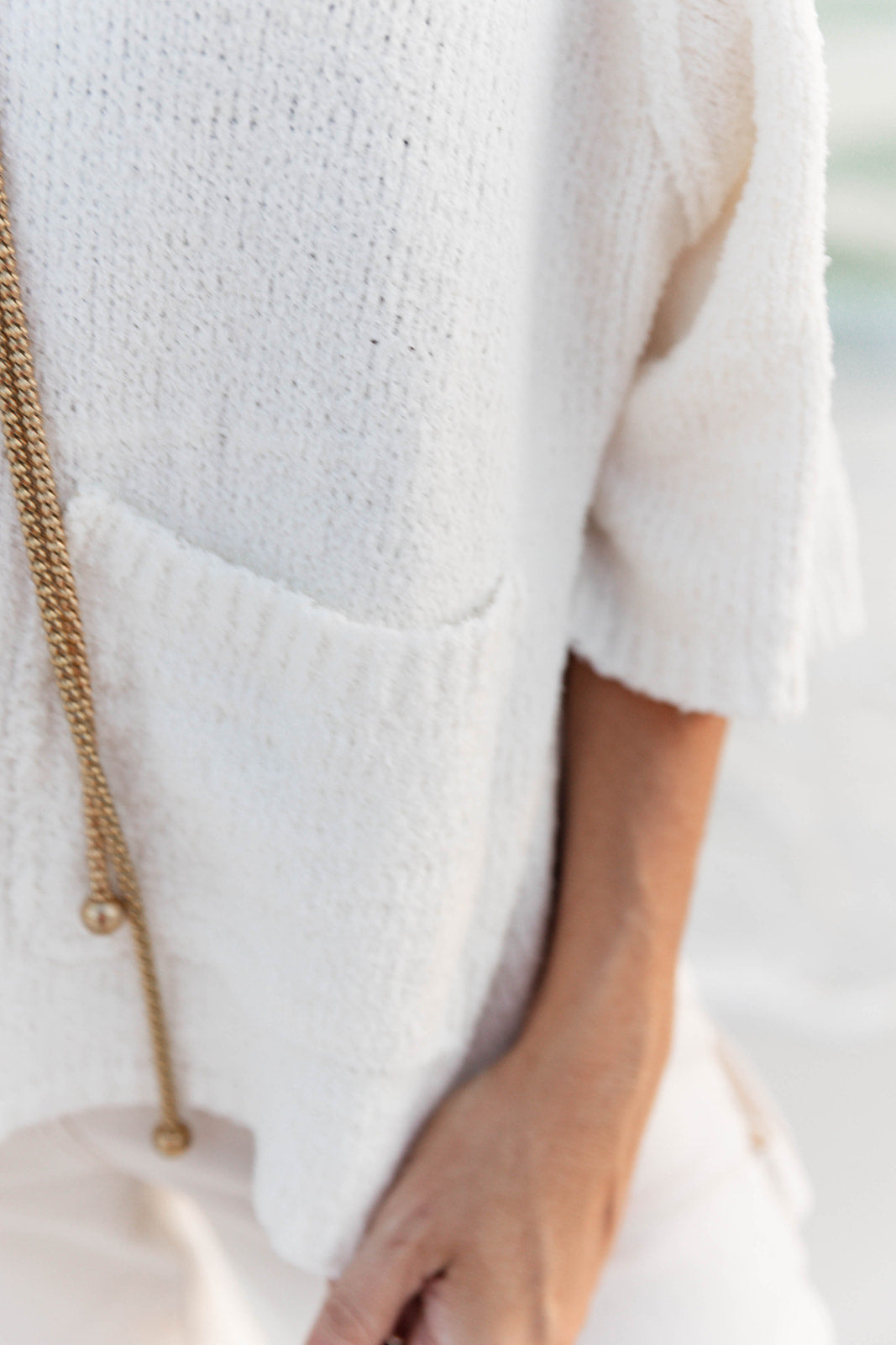 Top Knotch Sweater - Cream Pre-Order