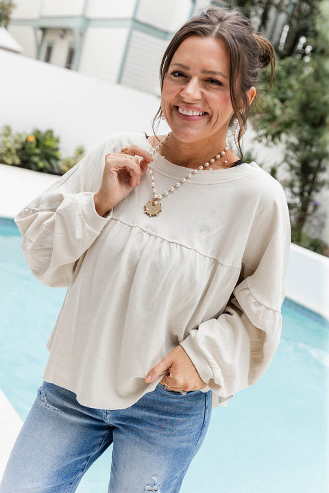 An Everyday Thing Top - Cream