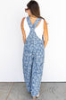 Fab Floral Denim Overalls