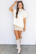 Cafe' Luxe Sweater - Ivory