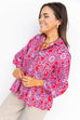 Paisly Pop Blouse