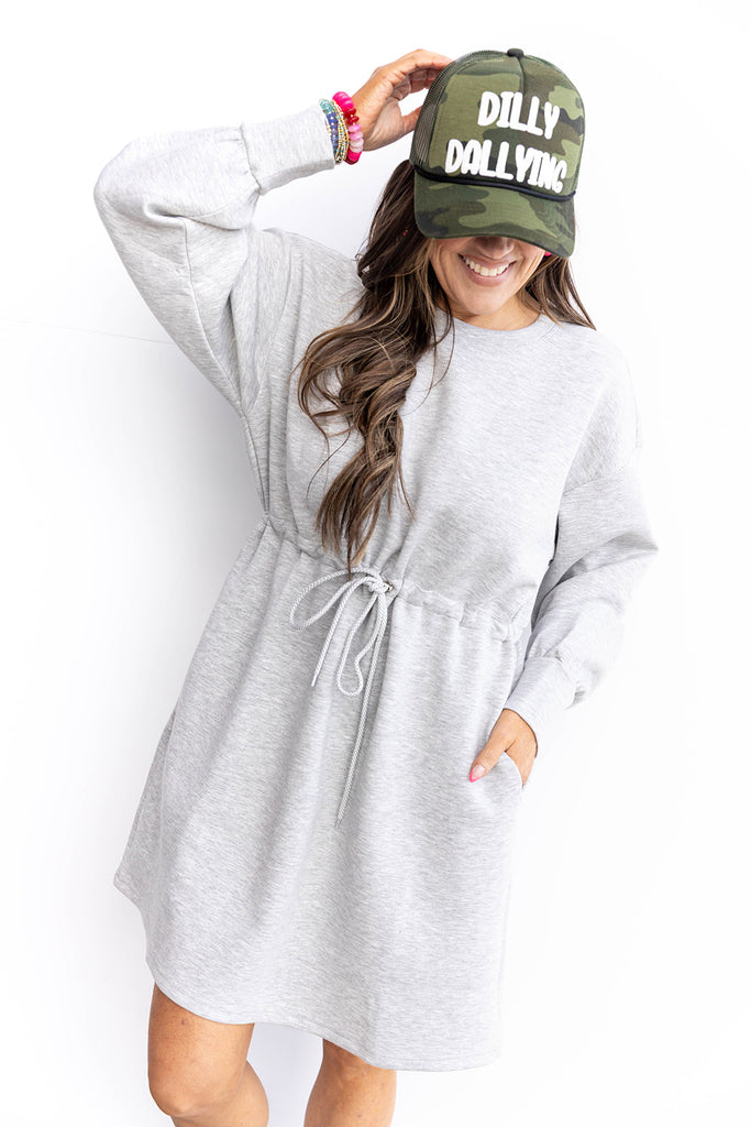 Cloud Comfort Dress - H. Grey