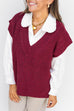 Invested in you Top - Wine - Short
