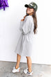 Cloud Comfort Dress - H. Grey