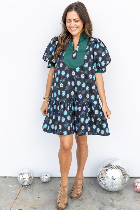 Woodlad Haze Dress-  Ash Black