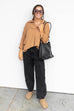 Coco Collared Blouse - Mustard