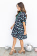 Woodlad Haze Dress-  Ash Black