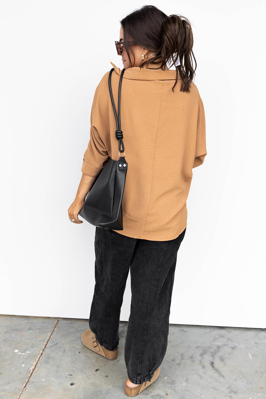 Coco Collared Blouse - Mustard