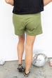 Sweet as Chocolate Shorts - Olive