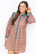 Maple and Marigold Dress- Rust