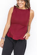 Bows on Top - Burgundy