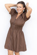 Perfect Poise Dress - Mocha