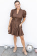 Perfect Poise Dress - Mocha