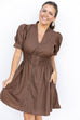 Perfect Poise Dress - Mocha
