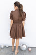 Perfect Poise Dress - Mocha