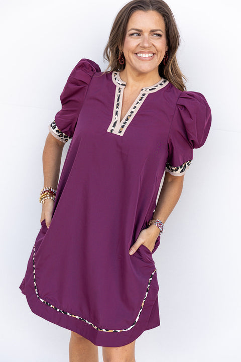 Mighty Jags Dress - Maroon