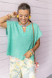 Bold Fringe Earirng - Yellow